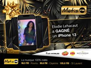 2 ÈME GAGNANT DU JEU IPHONE 13