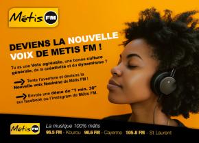 DEVIENS LA NOUVELLE VOIX DE METIS !