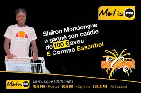 3ème Gagnant Jeu Caddie avec E Comme Essentiel