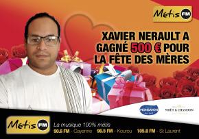 XAVIER NERAULT GAGNANT DE LA FÊTE DES MÈRES