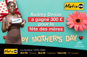 GAGNANTE DU QUIZ FÊTE DES MERES