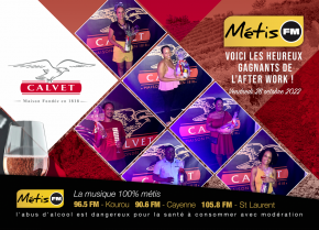 GAGNANTS AFTER WORK PRIVILEGE METIS AVEC CALVET