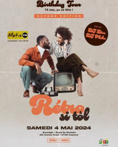 RETRO SI TOL BIRTHDAY TOUR 15 ANS